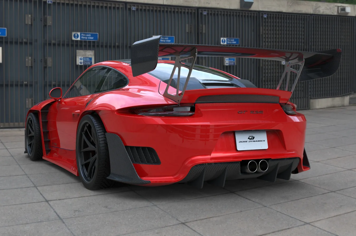 Check price and buy Duke Dynamics Body kit set for Porsche 911 991 GT RSR