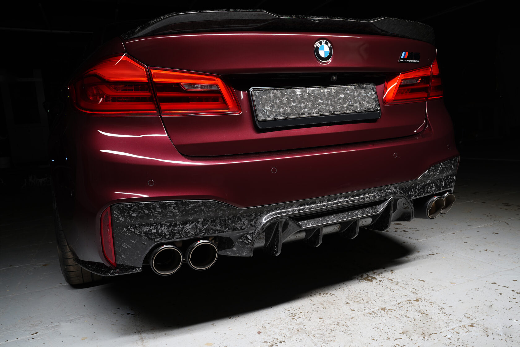 Diffuser M performance Max Forged Carbon for BMW M5 F90