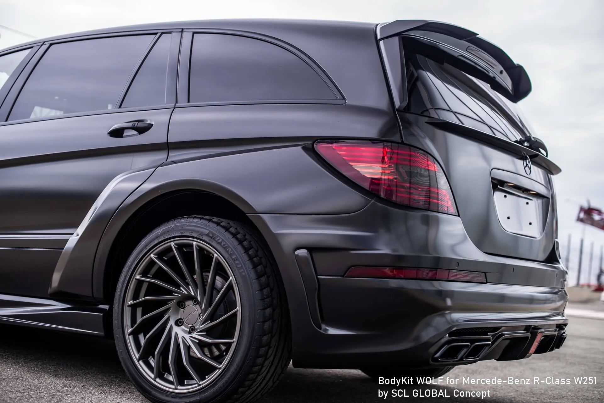 Check our price and buy SCL Performance body kit for Mercedes-Benz R-class W251 Wolf