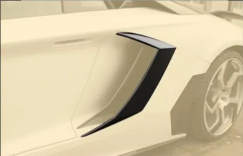 Designed big air intake for replacement Mansory Carbon for Lamborghini Aventador Competition