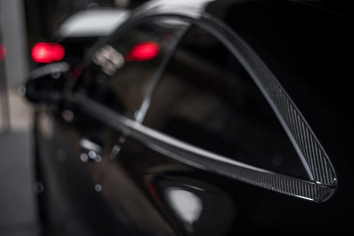 Edging around the side windows (6 parts) carbon for Mercedes S-class Coupe C217 AMG S63