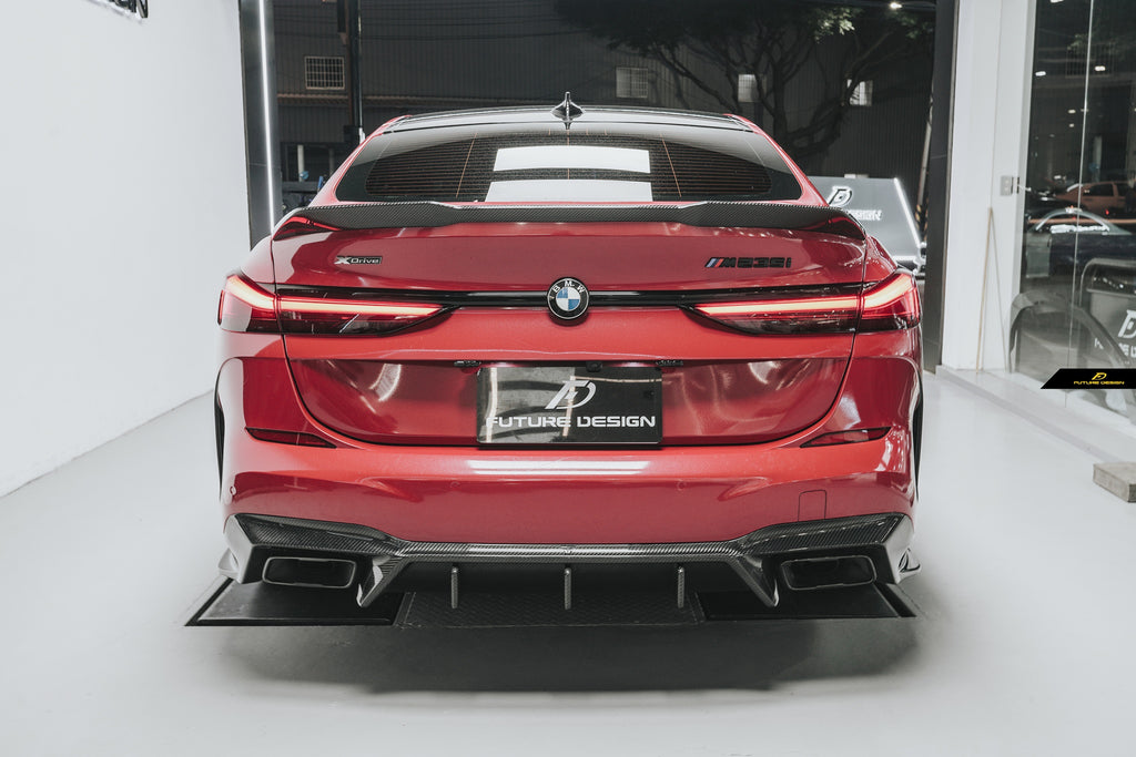 Set Di 4 Tappetini In Velluto Su Misura Per BMW Serie 2 F44 Gran Coupé (dal 2019), Antiscivolo E Facili Da Pulire