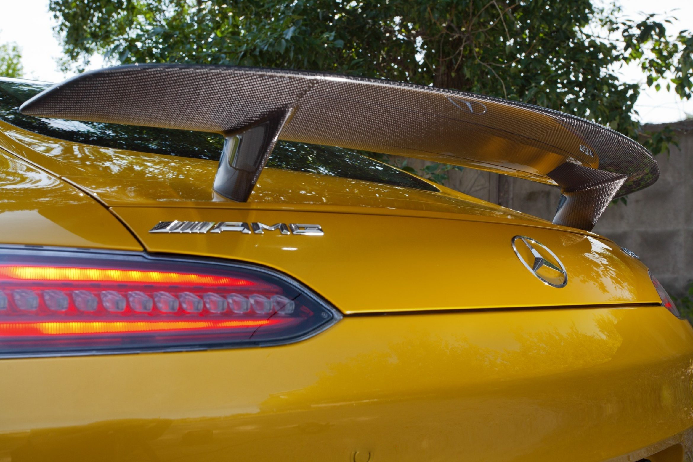 Rear wing Carbon for Mercedes AMG GT Coupe