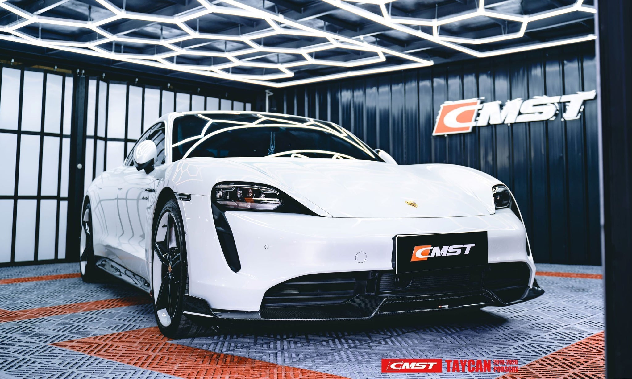 Check our price and buy CMST Carbon Fiber Body Kit set Style for Porsche Taycan Turbo & Turbo S