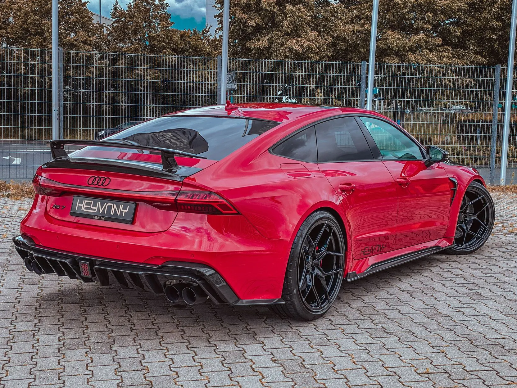 Check price and buy Keyvany Carbon Fiber Body kit set for Audi RS7  4K