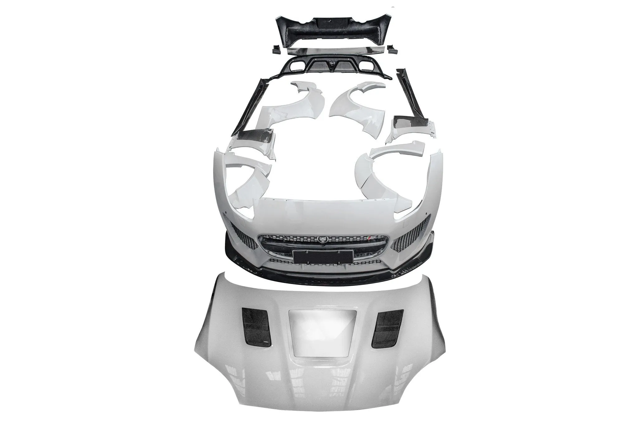 Check our price and buy CMST Carbon Fiber WideBody Kit set for Jaguar F-Type!