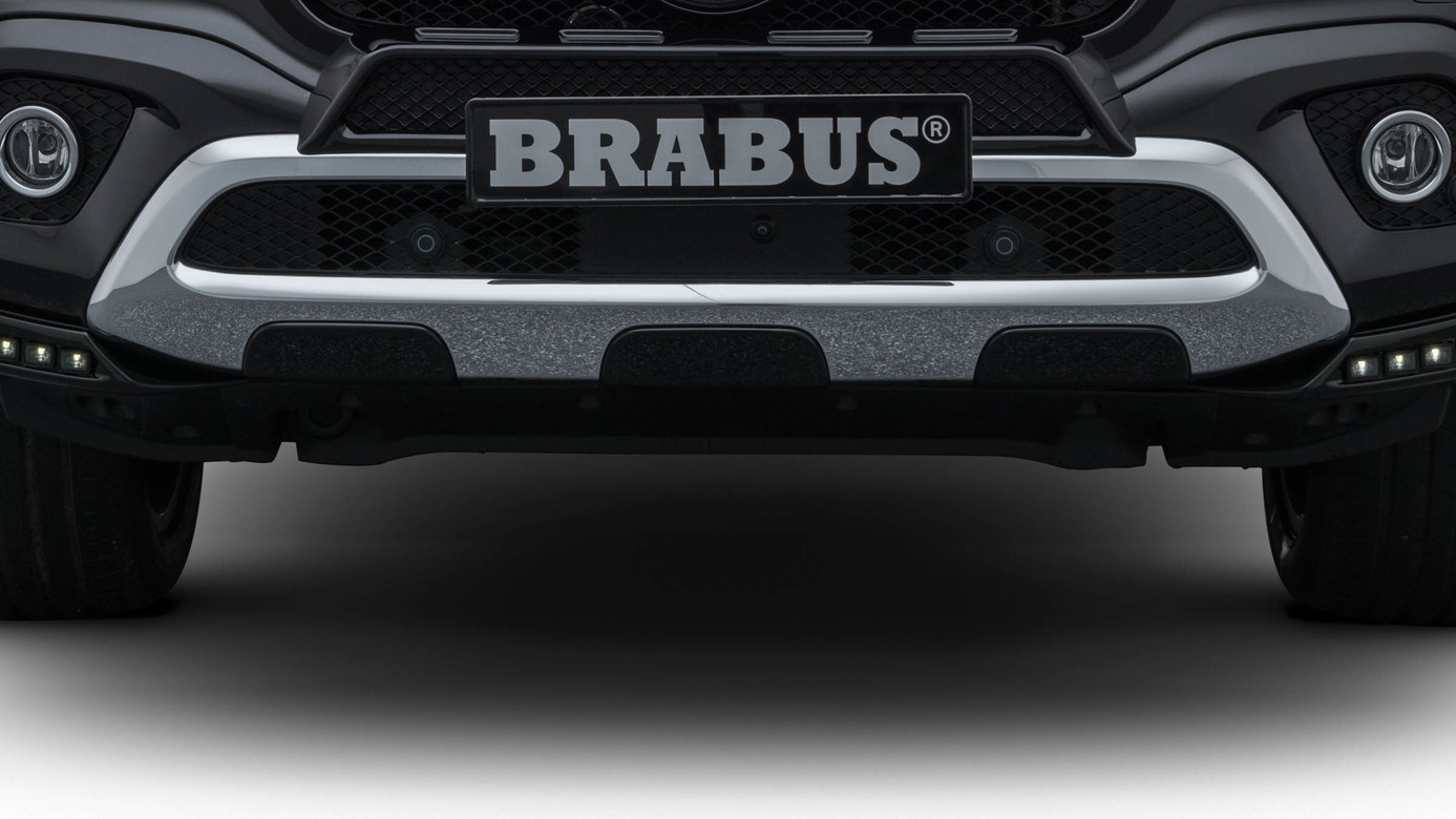 Underrun protection attachments Brabus for Mercedes X-class W 470 X 250 - X 350