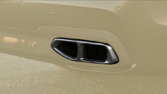 Exhaust tip Black Chrome Mansory for BMW 7 Series G11/G12