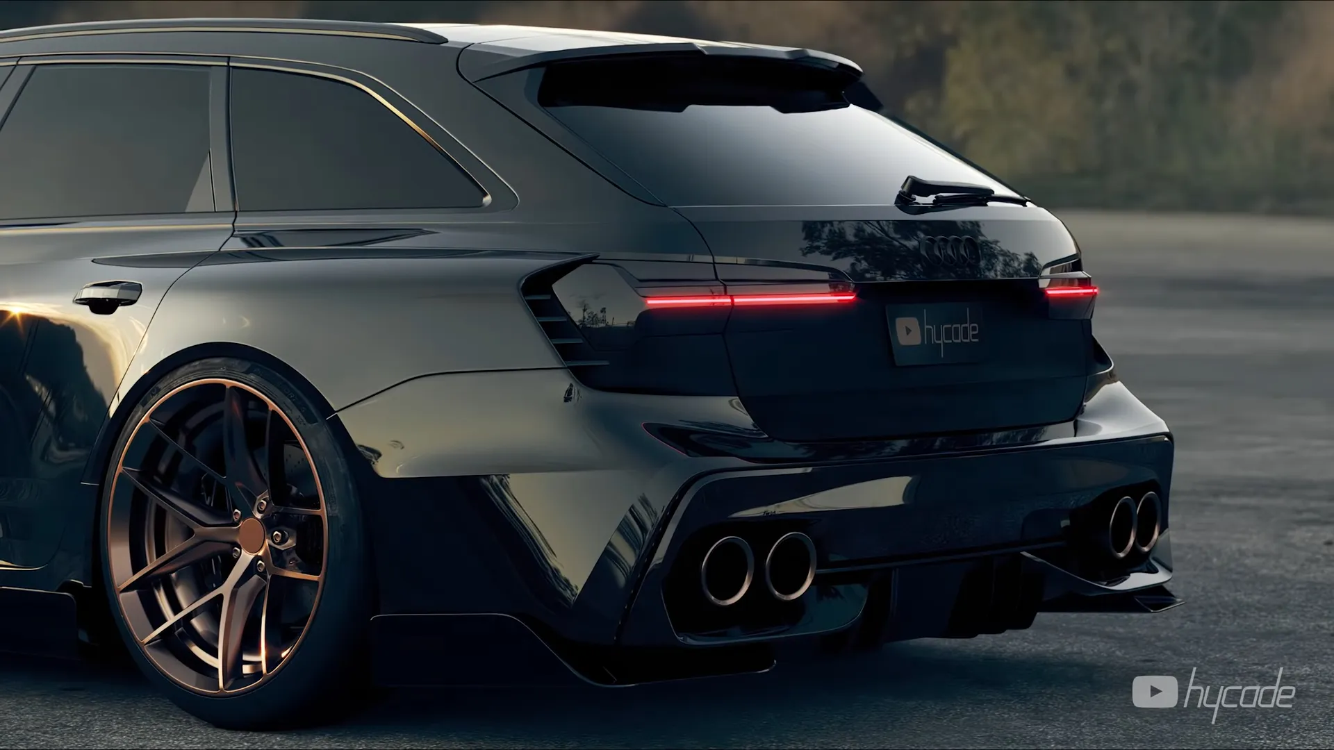 Audi RS6 Custom Body Kit by Hycade