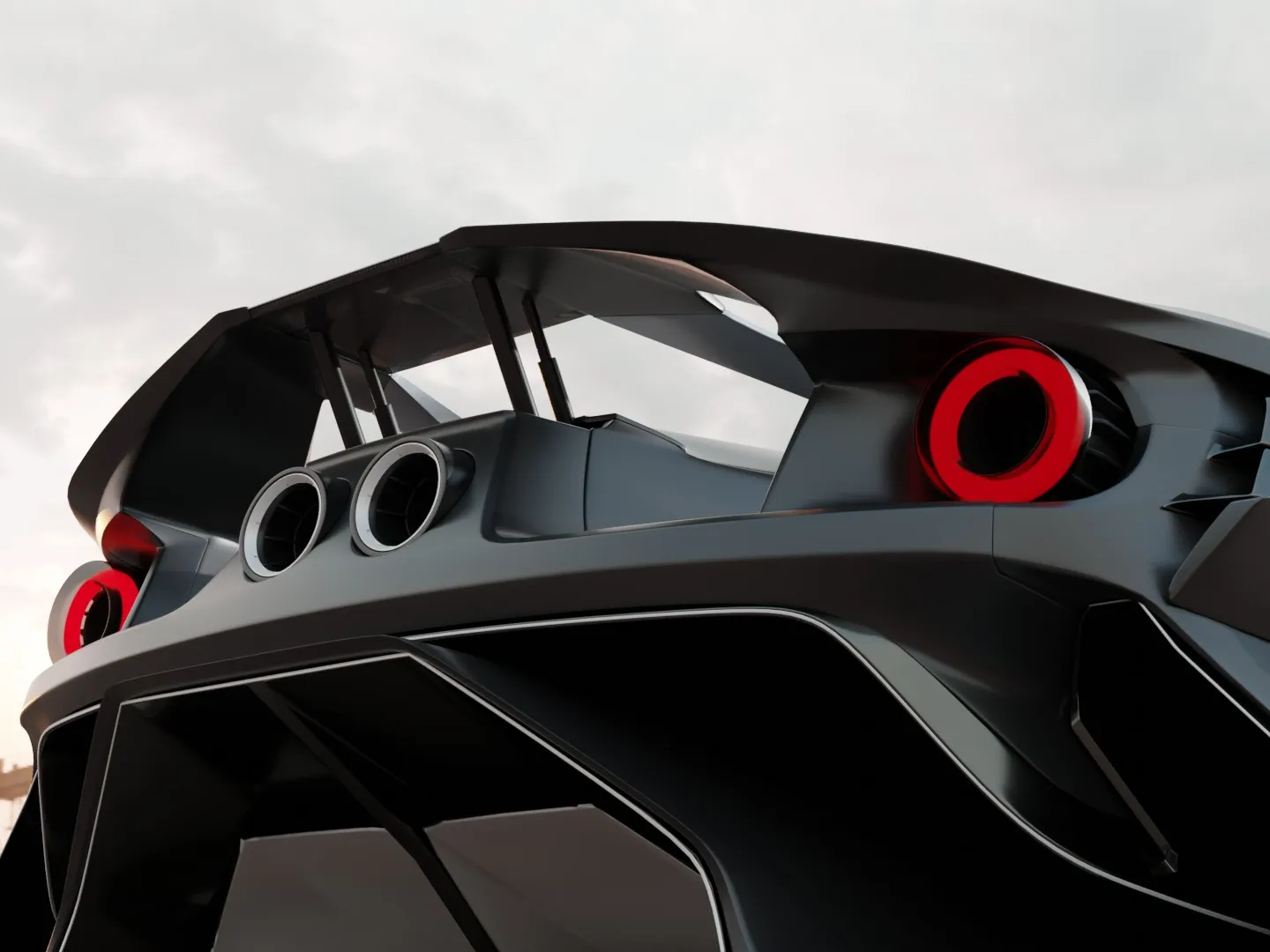 Ford GT Custom Design Wide Body Kit by Bête Noire