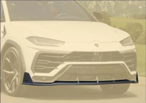 Front add-on lip Mansory Carbon for Lamborghini Urus Soft kit