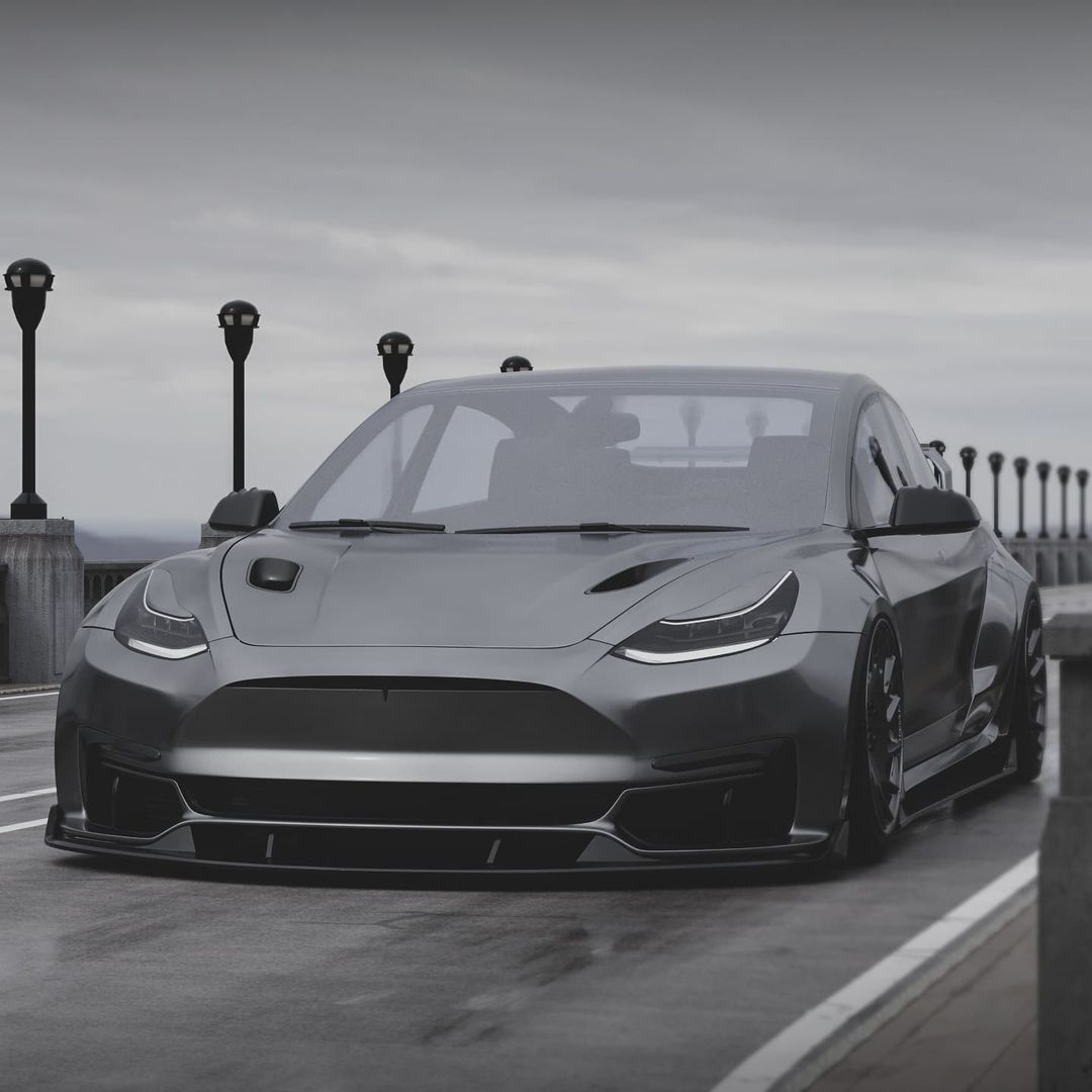 Tesla 3 Custom Body Kit by Avante Design