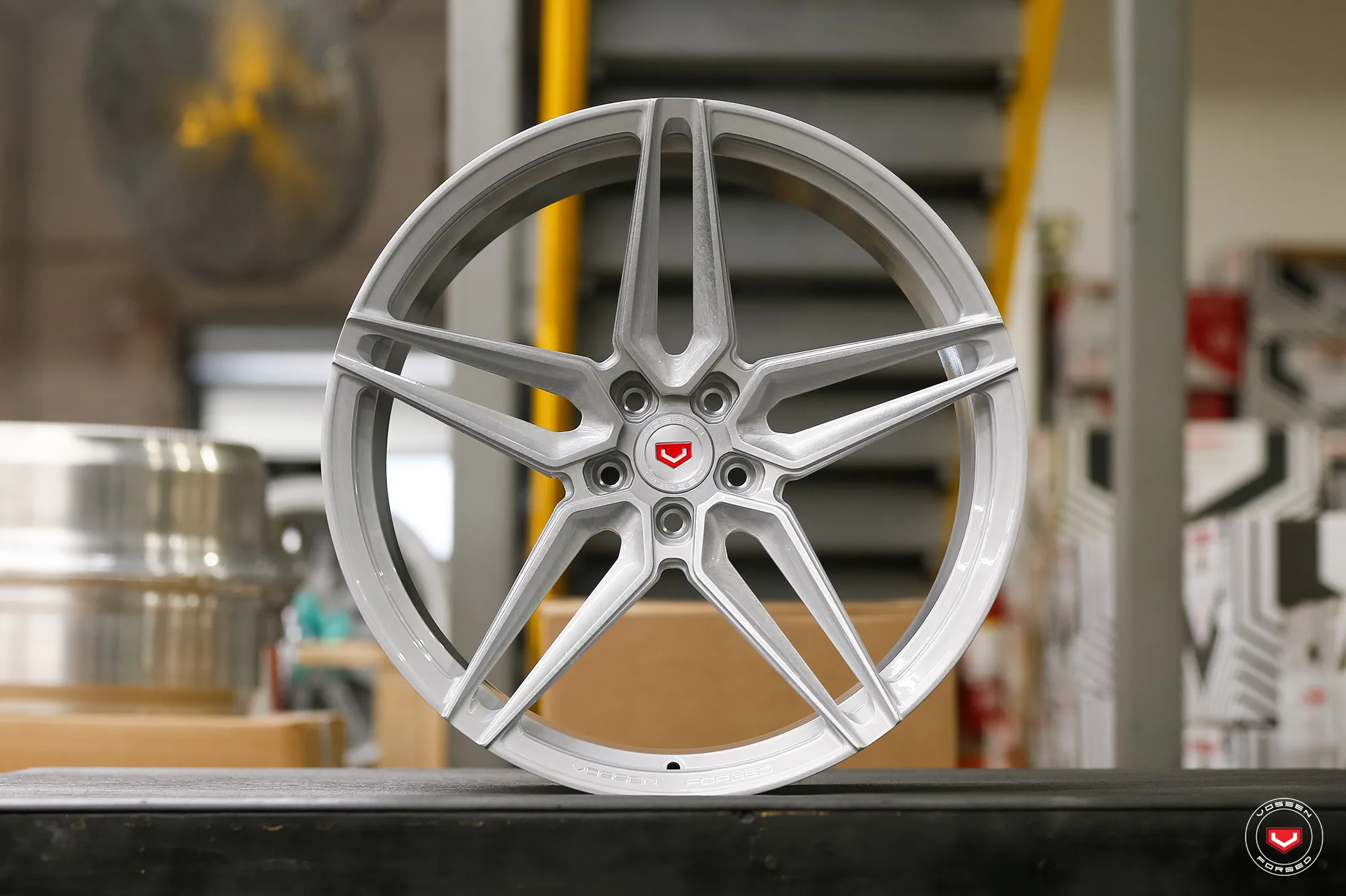 Vossen EVO 1 forged wheel — front view