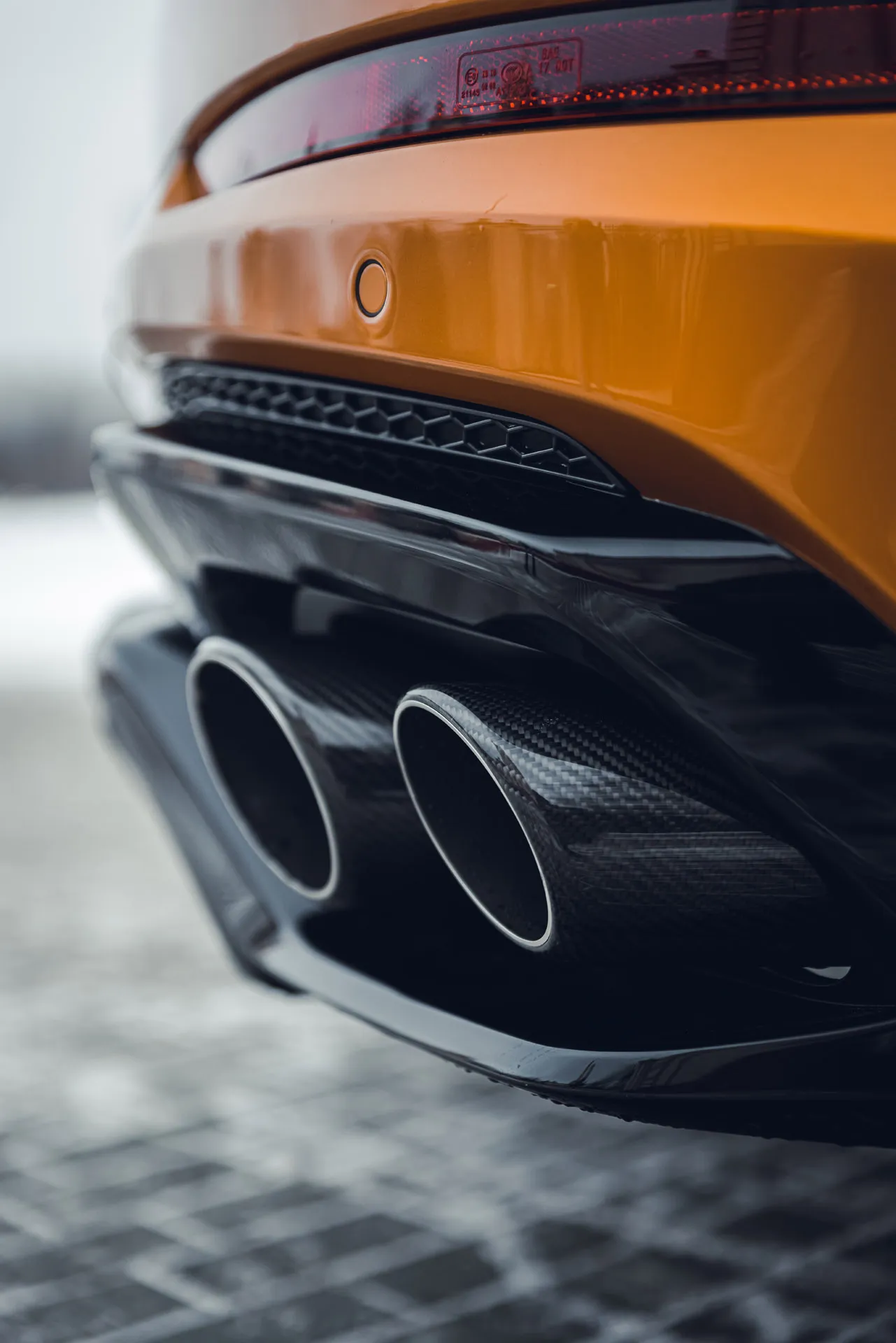 Rear bumper MTR Design for Audi Q8
