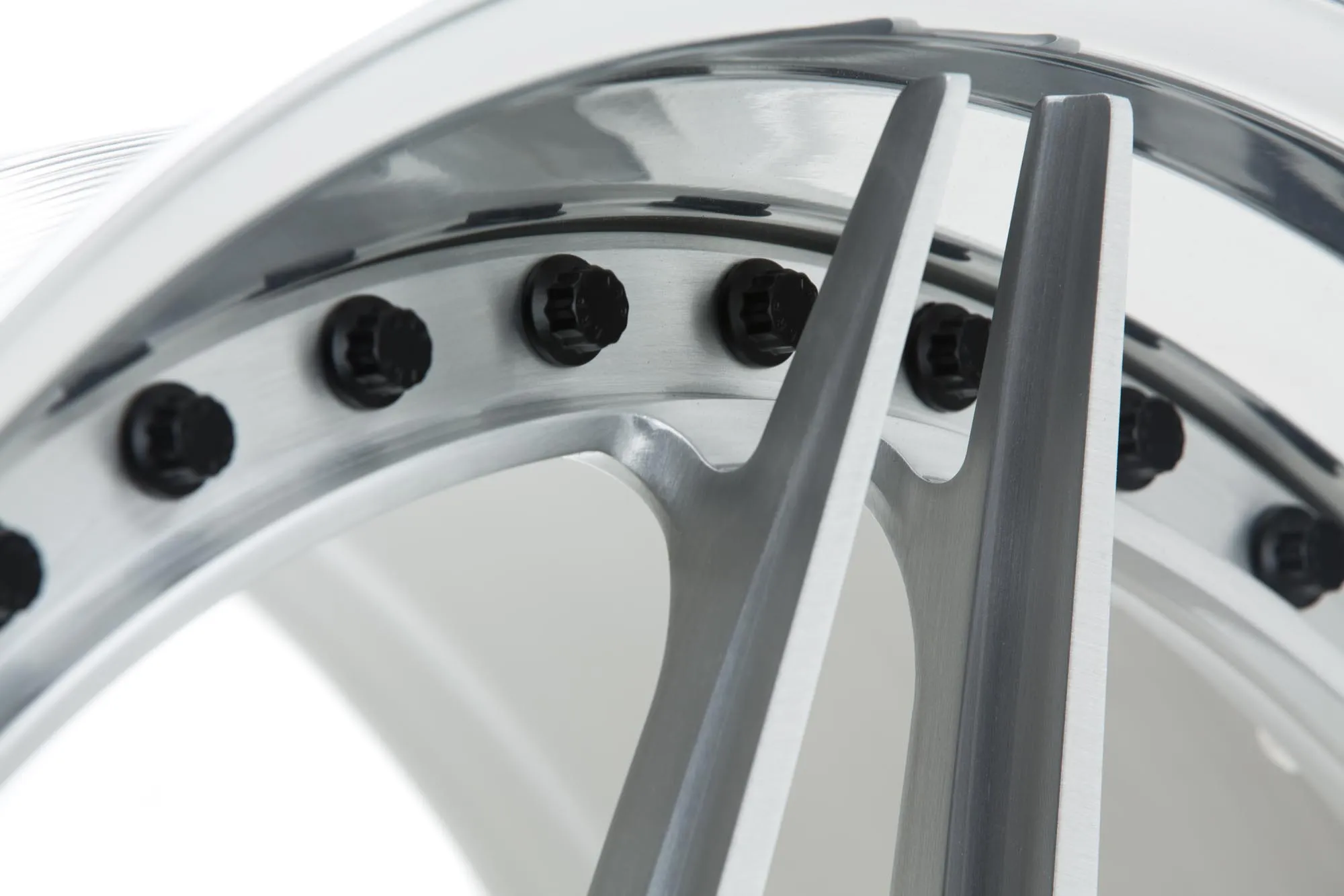 Vossen M X1 3 PIECE 3-piece forged wheel — front view