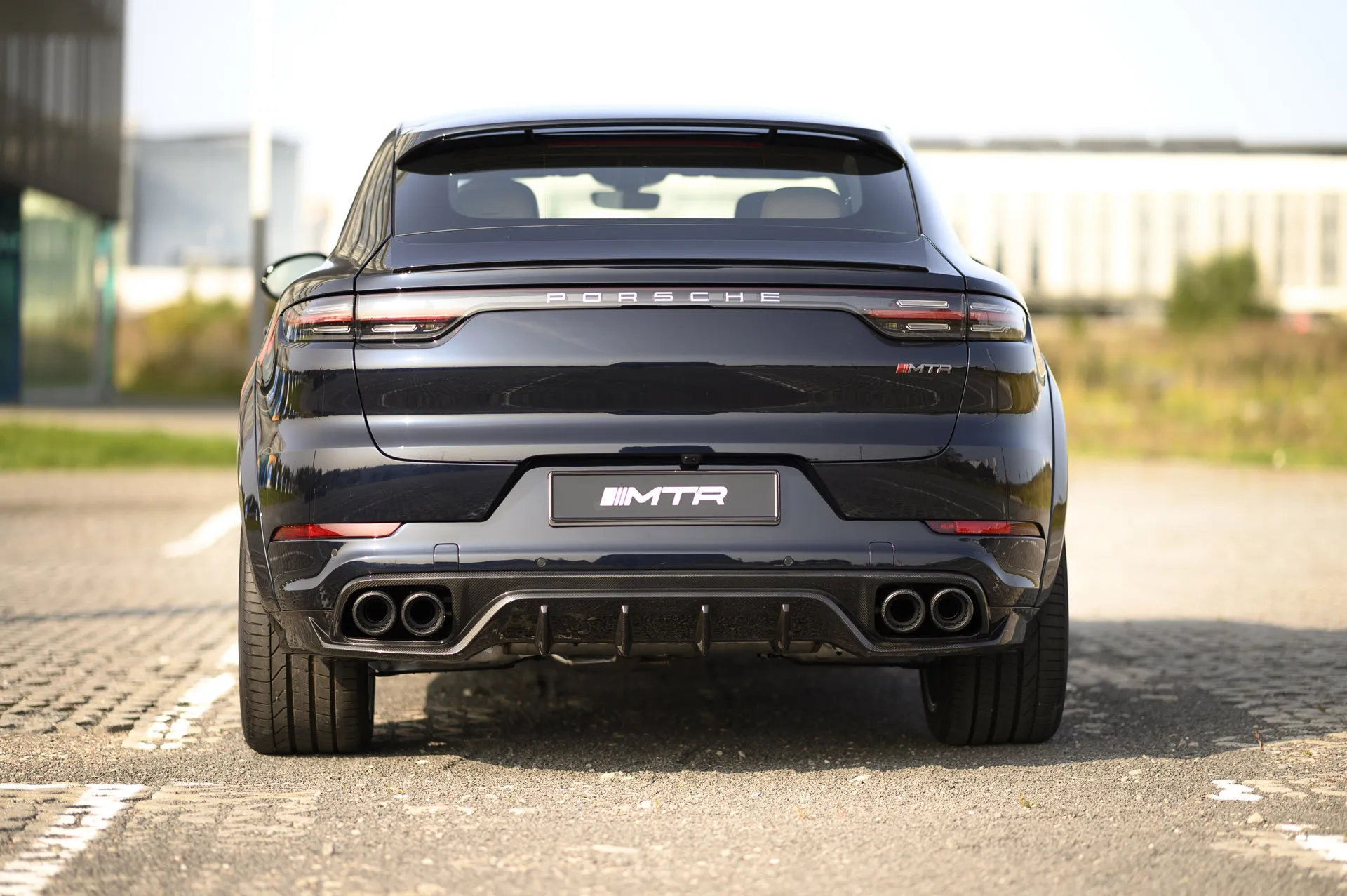 Check price and buy MTR Design Wide Body Carbon Fiber kit for Porsche Cayenne Coupe