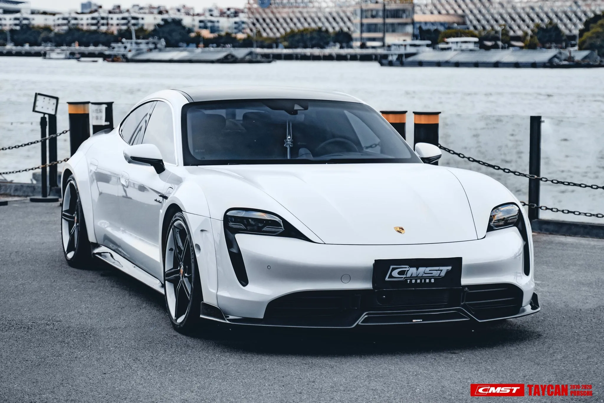Check our price and buy CMST Carbon Fiber Body Kit set Style for Porsche Taycan Turbo & Turbo S