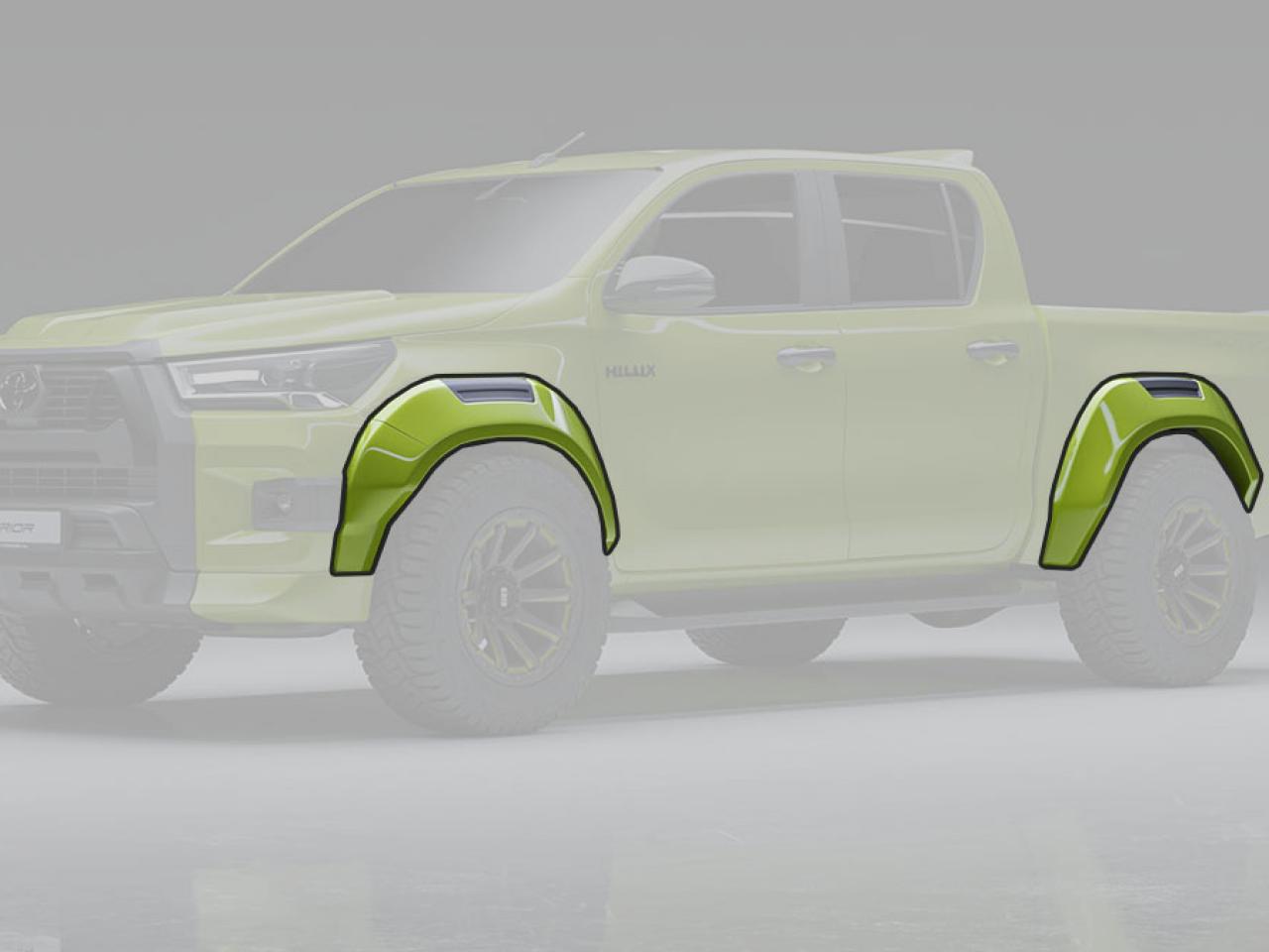 Check our price and buy Prior Design PDX body kit for Toyota Hilux