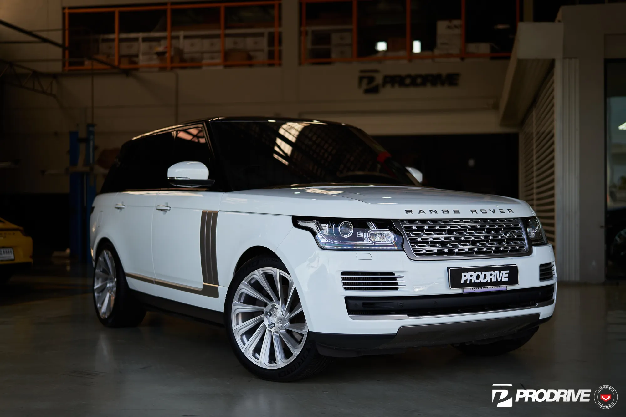 Vossen UV 2 forged wheel — mounted on vehicle