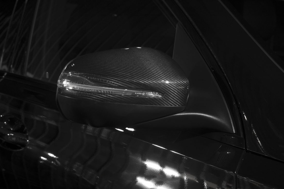 Mirror caps Carbon for Mercedes A-class W177 A 160 - A 250 | AMG Line