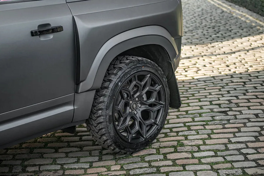 Check our price and buy Kahn Design carbon fiber body kit set for Land Rover Defender 90 wide track
