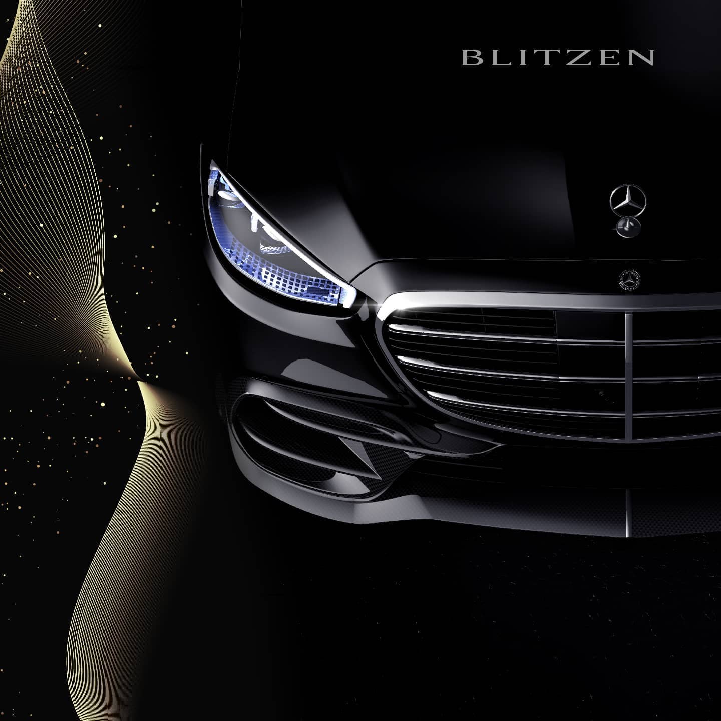 Check our price and buy Blitzen body kit for Mercedes-Benz S-class W223
