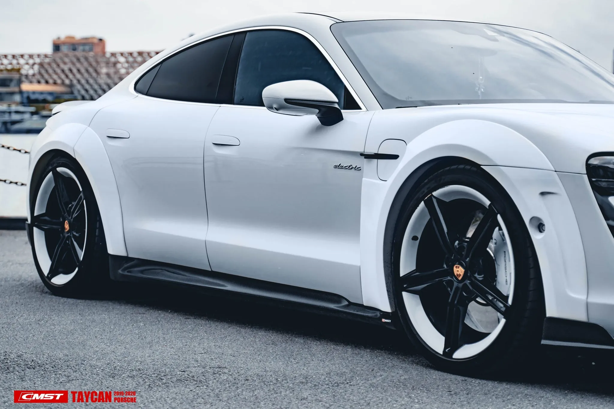 Check our price and buy CMST Carbon Fiber Body Kit set Style for Porsche Taycan Turbo & Turbo S