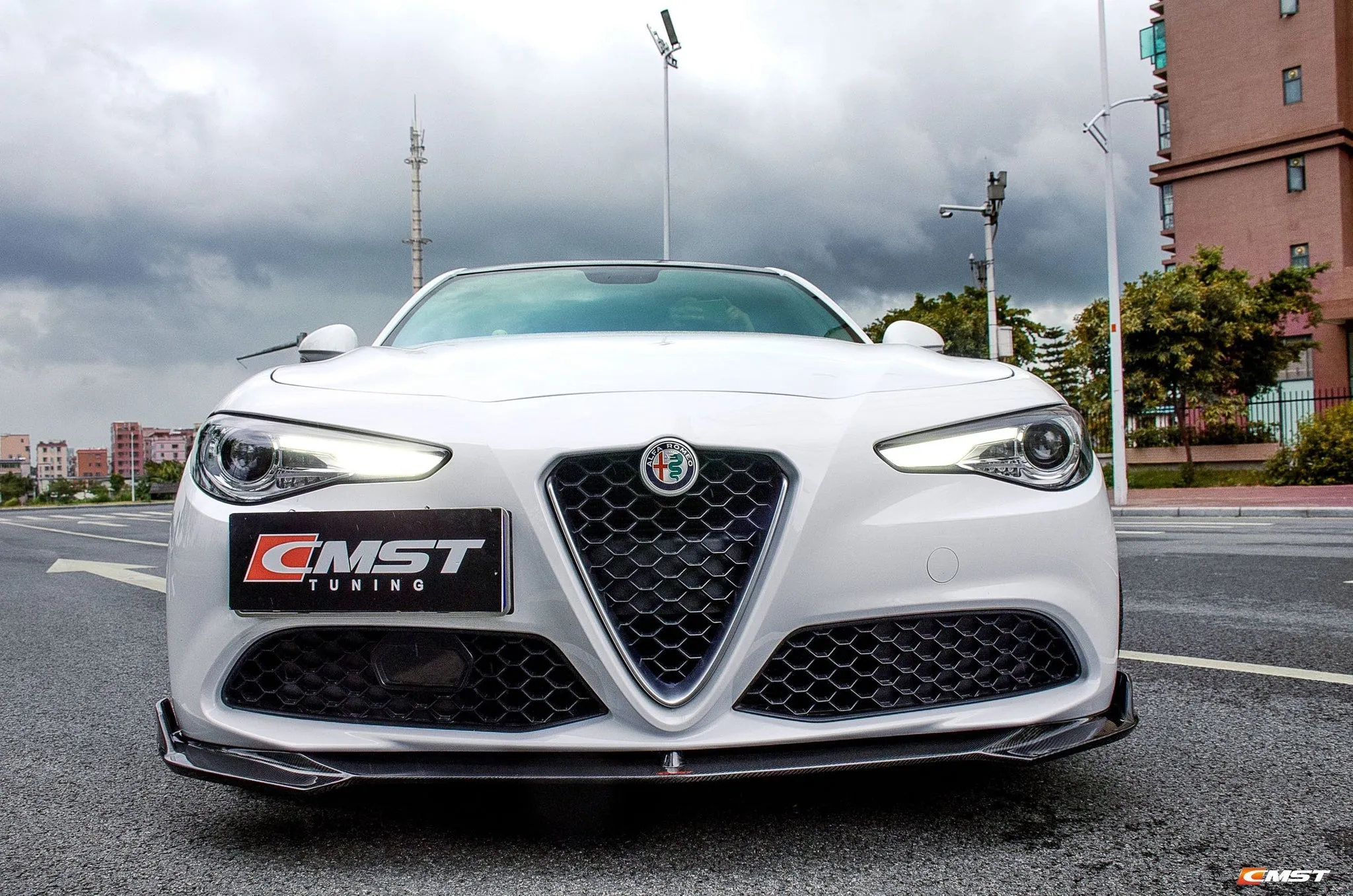 Check our price and buy CMST Carbon Fiber Body Kit set for Alfa Romeo Giulia!