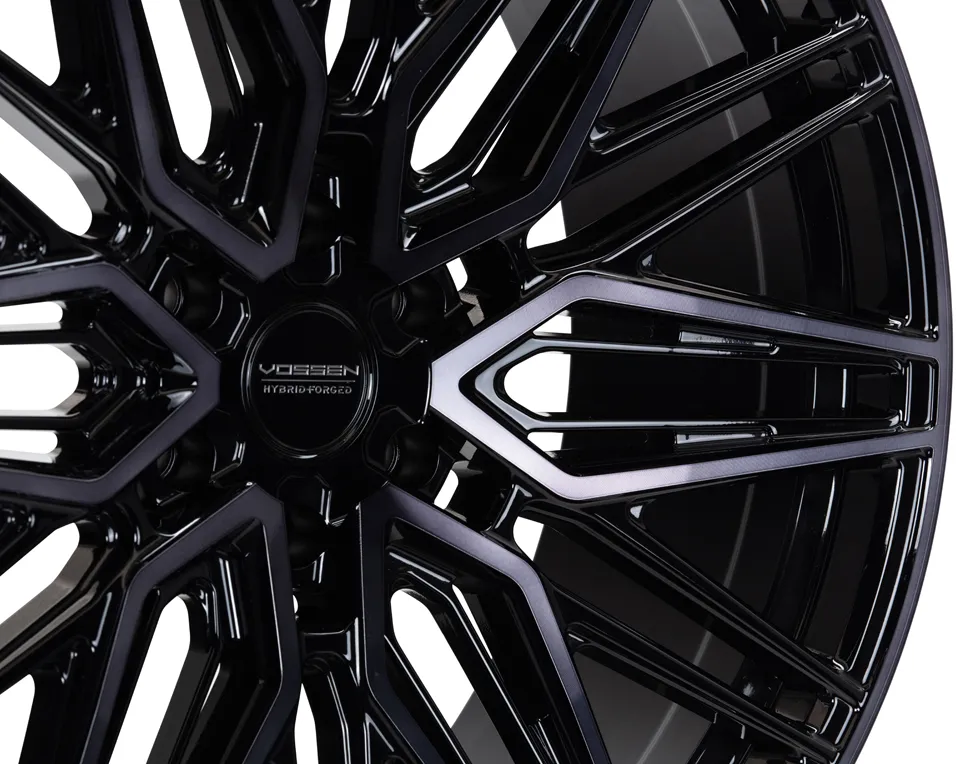 Vossen HF6 5 hybrid forged wheel — finish detail