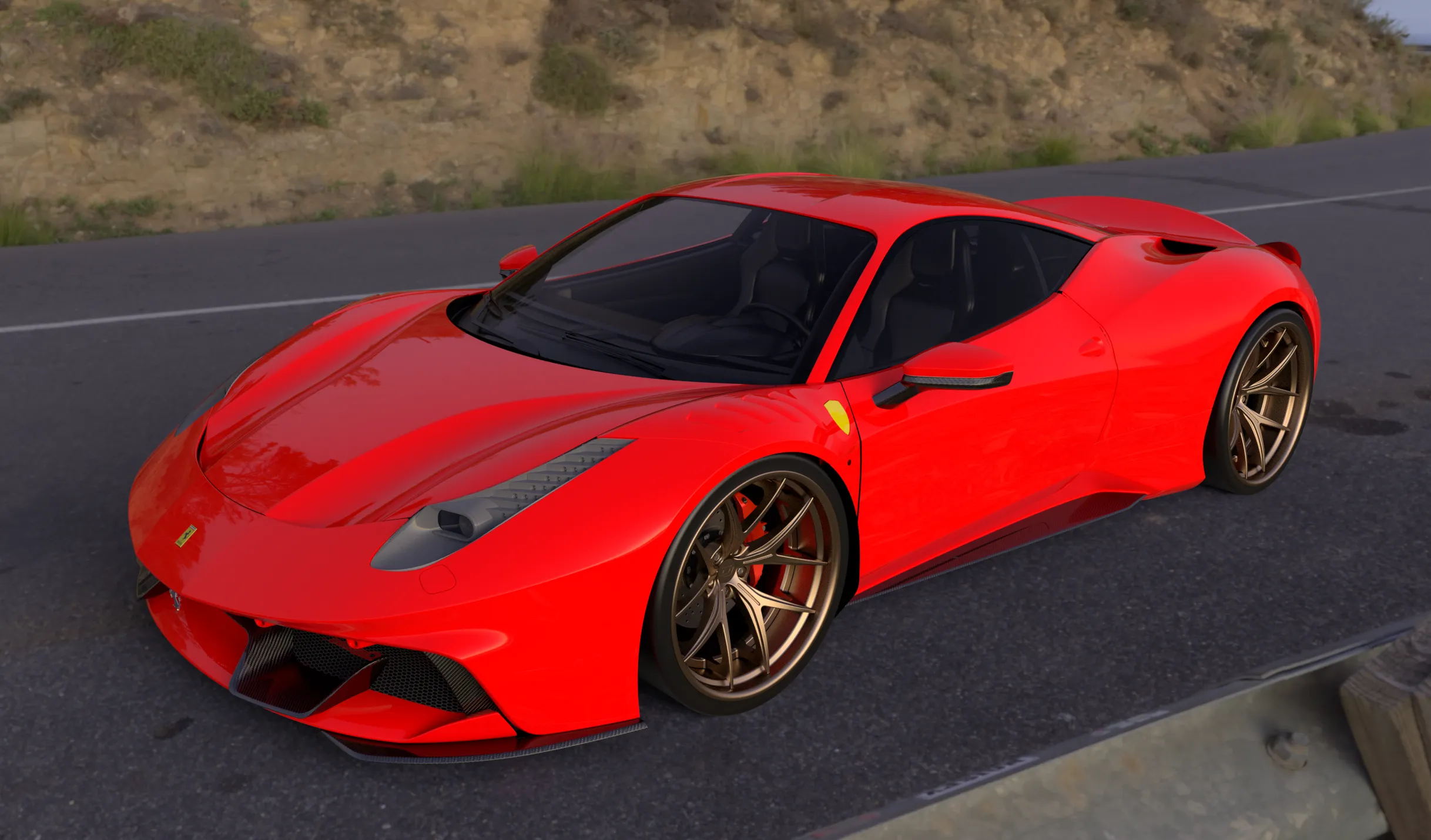 Check price and buy Duke Dynamics Body kit set for Ferrari 458
