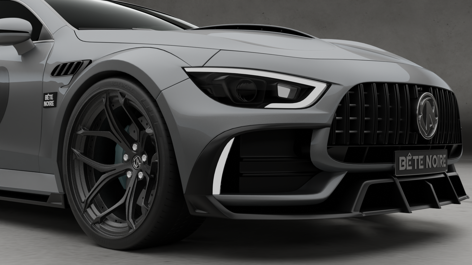 New Mercedes AMG 2024 GT63s FPerformance "Argon" Custom Wide Body Kit