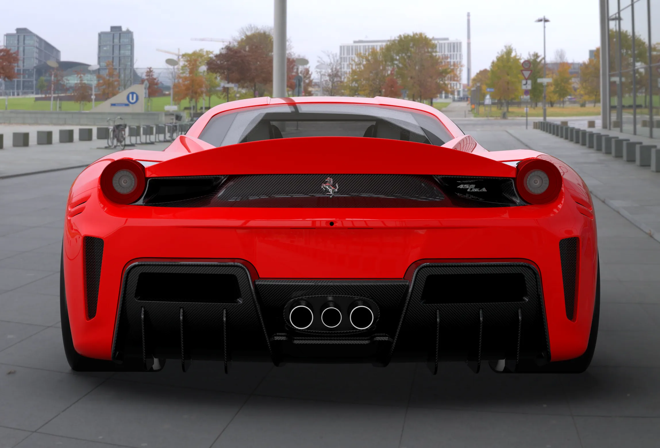 Check price and buy Duke Dynamics Body kit set for Ferrari 458
