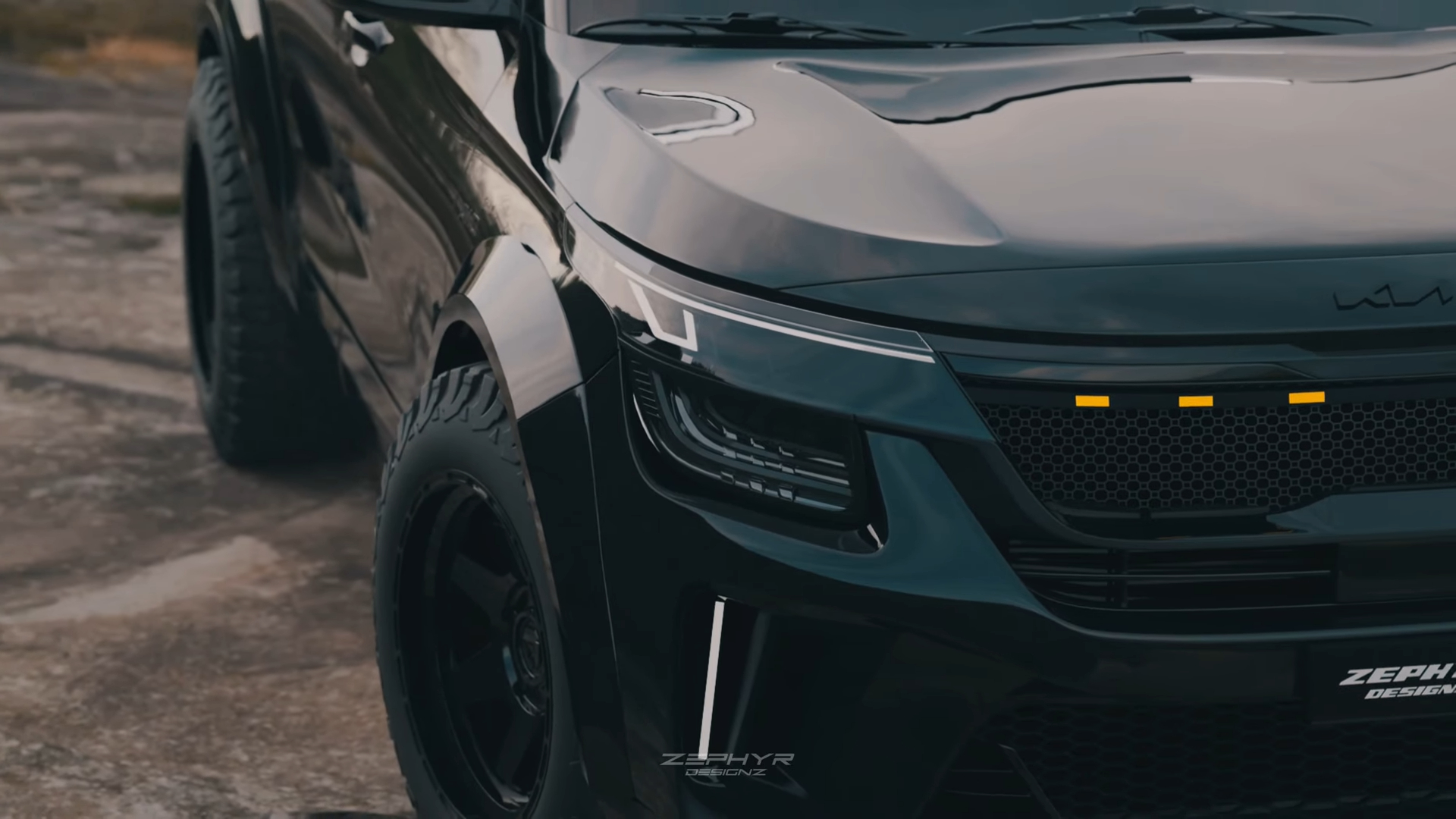 KIA Seltos Xpedition 2023 Custom Body Kit by Zephyr