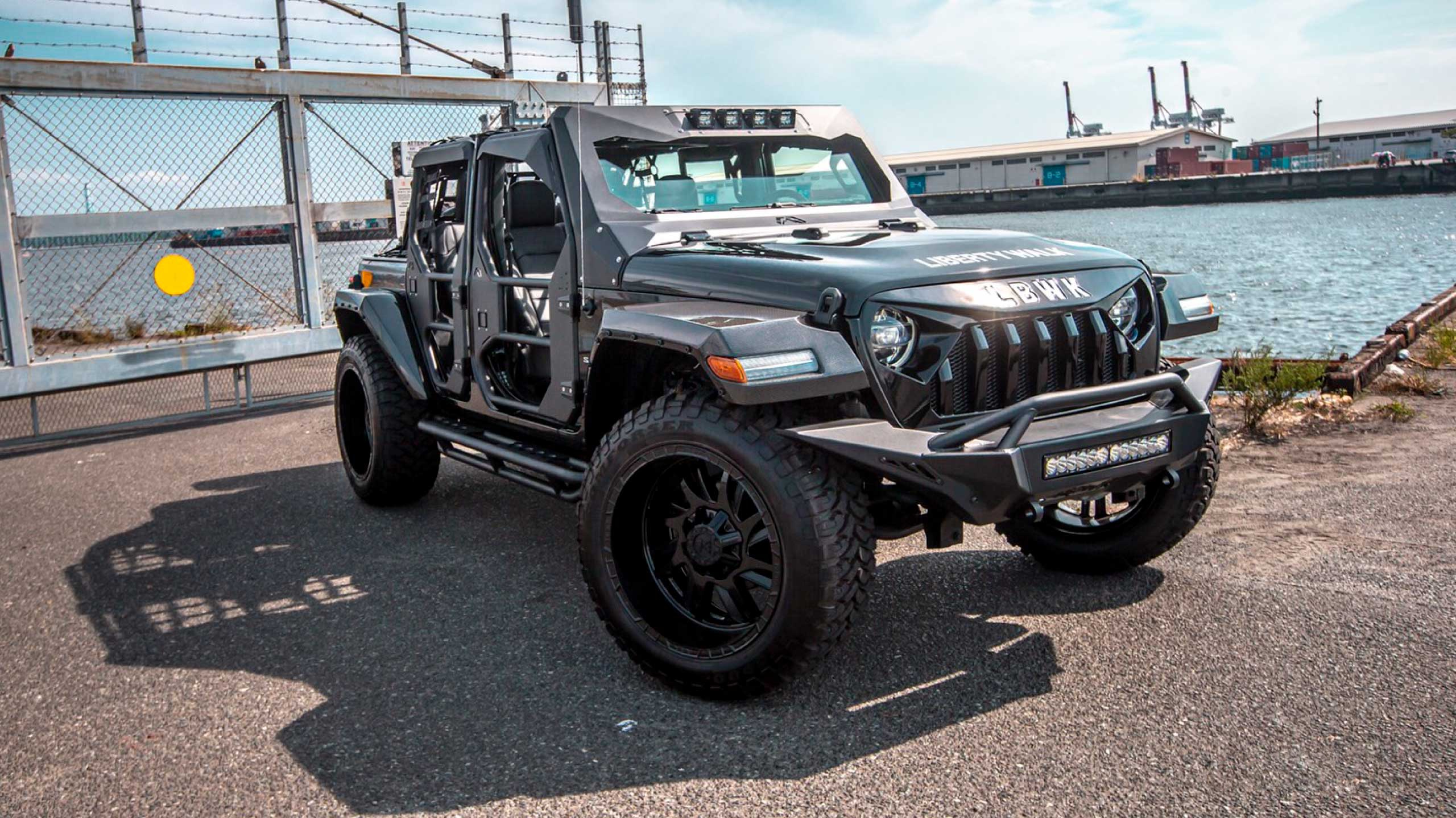Check our price and buy Liberty Walk body kit for Jeep Wrangler JL!
