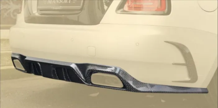 Diffuser Mansory Carbon for Rolls-Royce Dawn Soft kit
