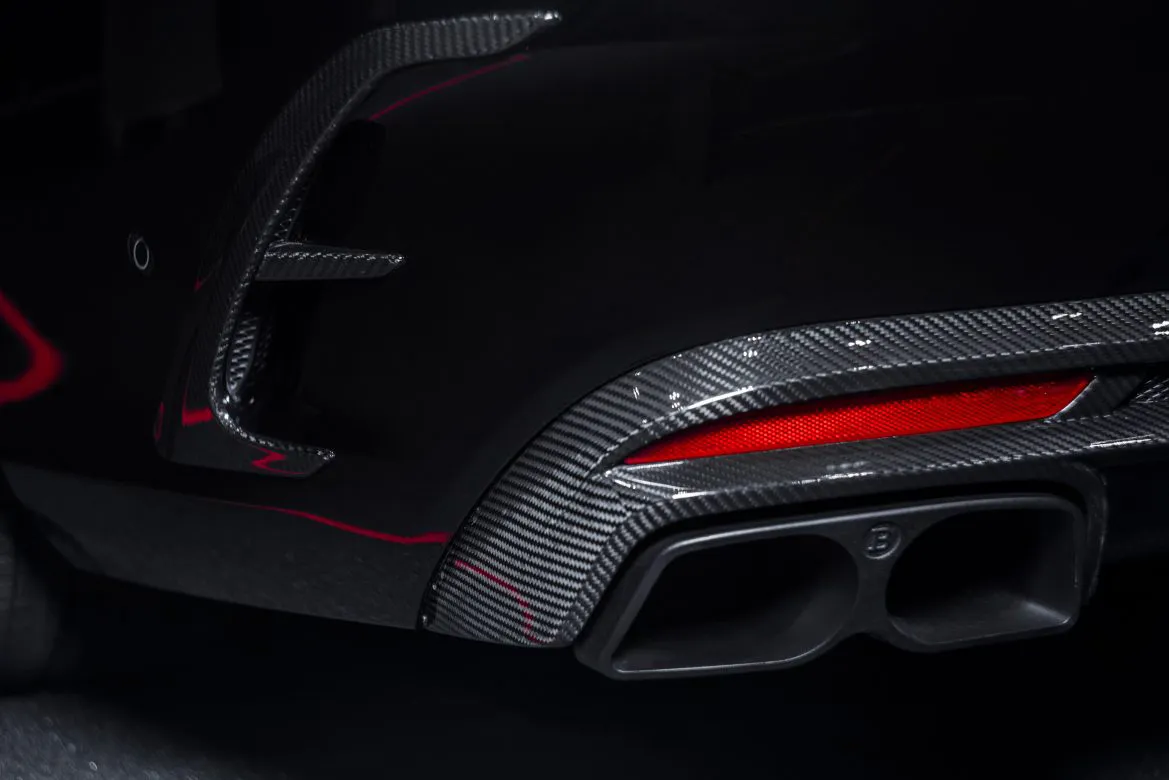 Rear diffuser BS Style carbon for Mercedes S-class Coupe C217 AMG S63