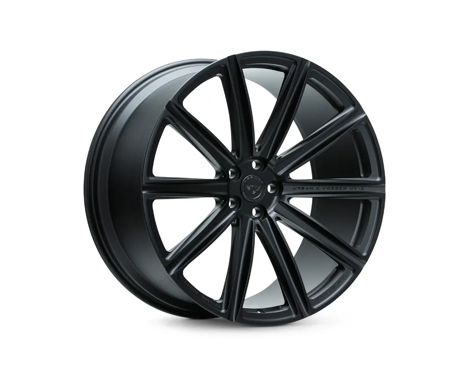 Vossen UV 2 forged wheel — mounted on vehicle