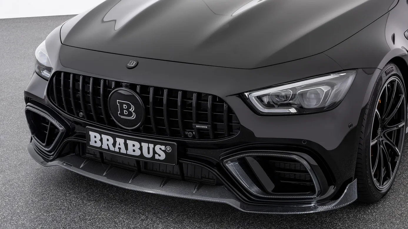 Front spoiler lip Brabus Carbon Fiber Body kit set for Mercedes AMG GT X 290 AMG GT 63