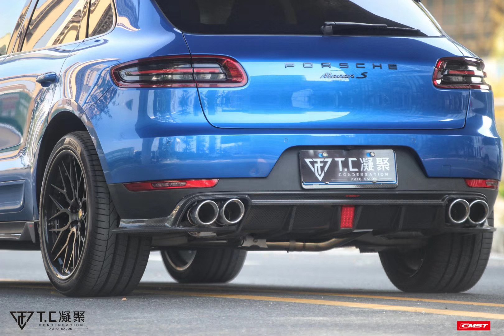 Check our price and buy CMST Carbon Fiber Body Kit set Style for Porsche Macan