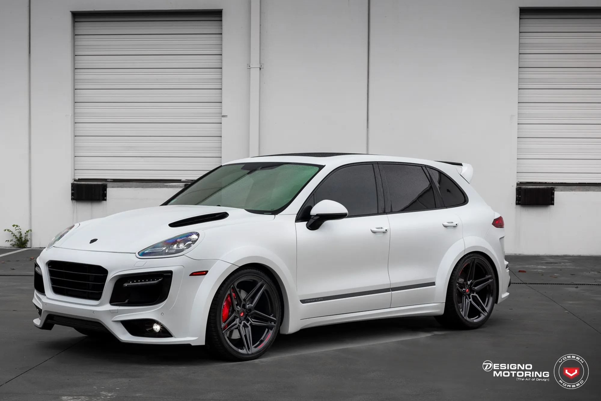 Vossen EVO 1 forged wheel — close-up spoke detail