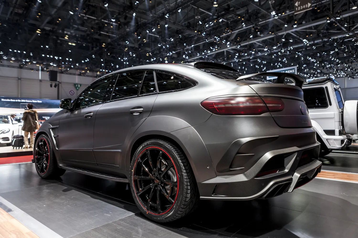 Mansory body kit for Mercedes GLE Coupe C292 wide body