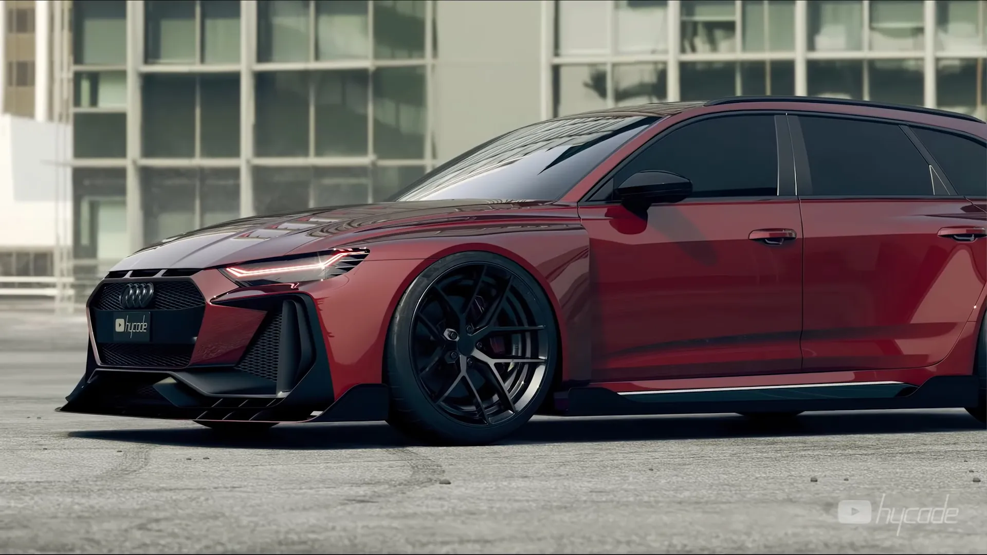 Audi RS6 Custom Body Kit by Hycade