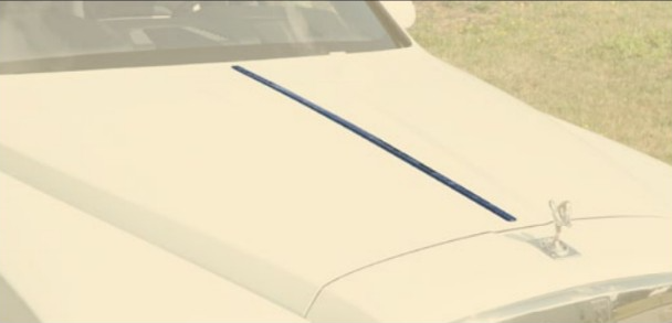 Bar for OEM engine bonnet Mansory Carbon for Rolls-Royce Cullinan Coastline