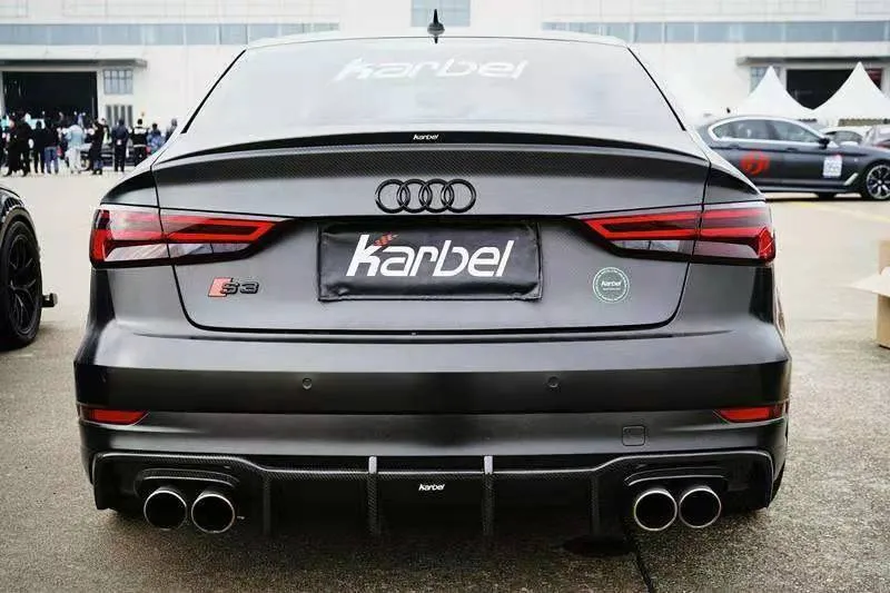 Check our price and buy Karbel Carbon Fiber Body kit set for Audi RS3 FL