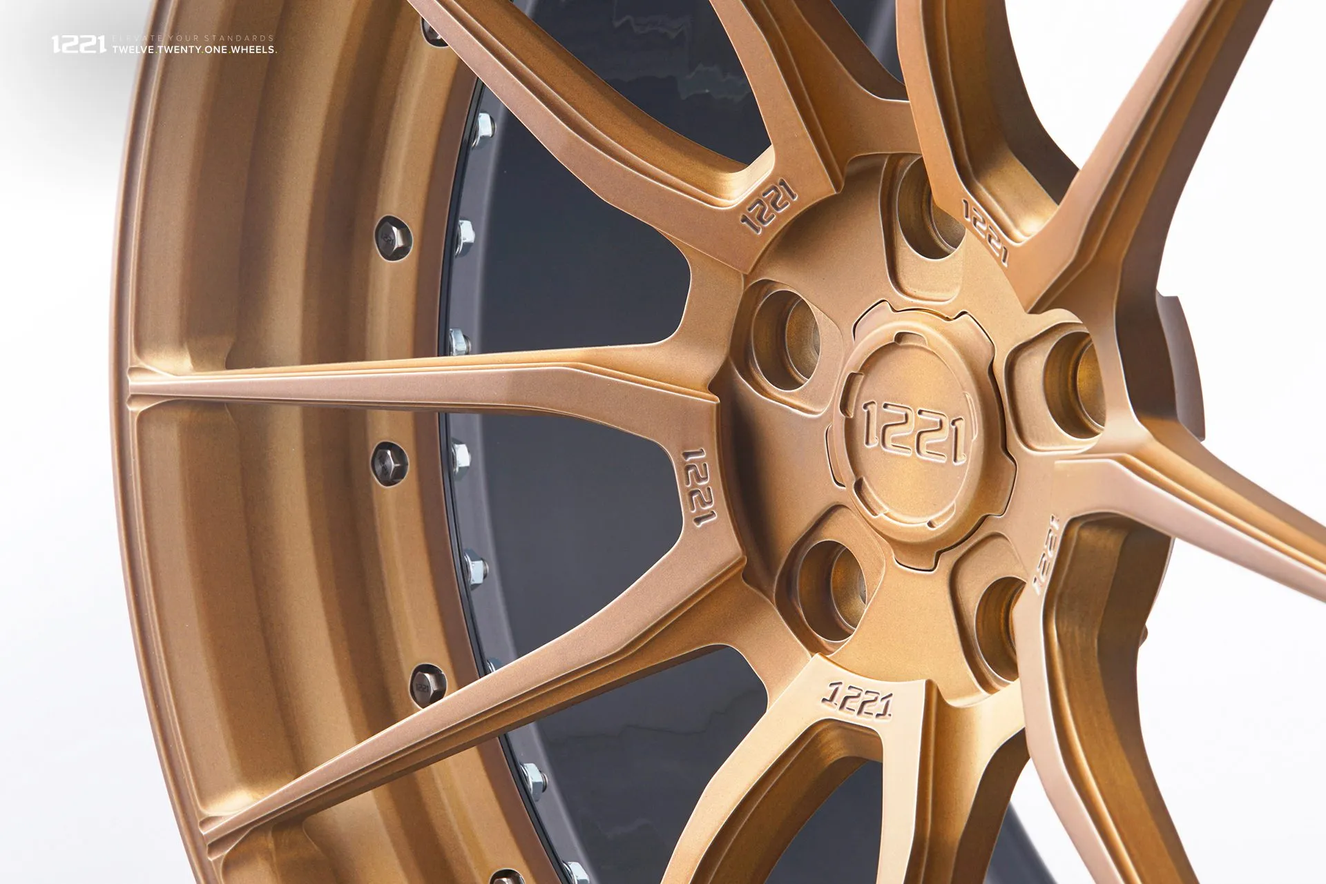 1221 Wheels 1221 AP3X APEX3.0 Titanium Hardware Detail 7