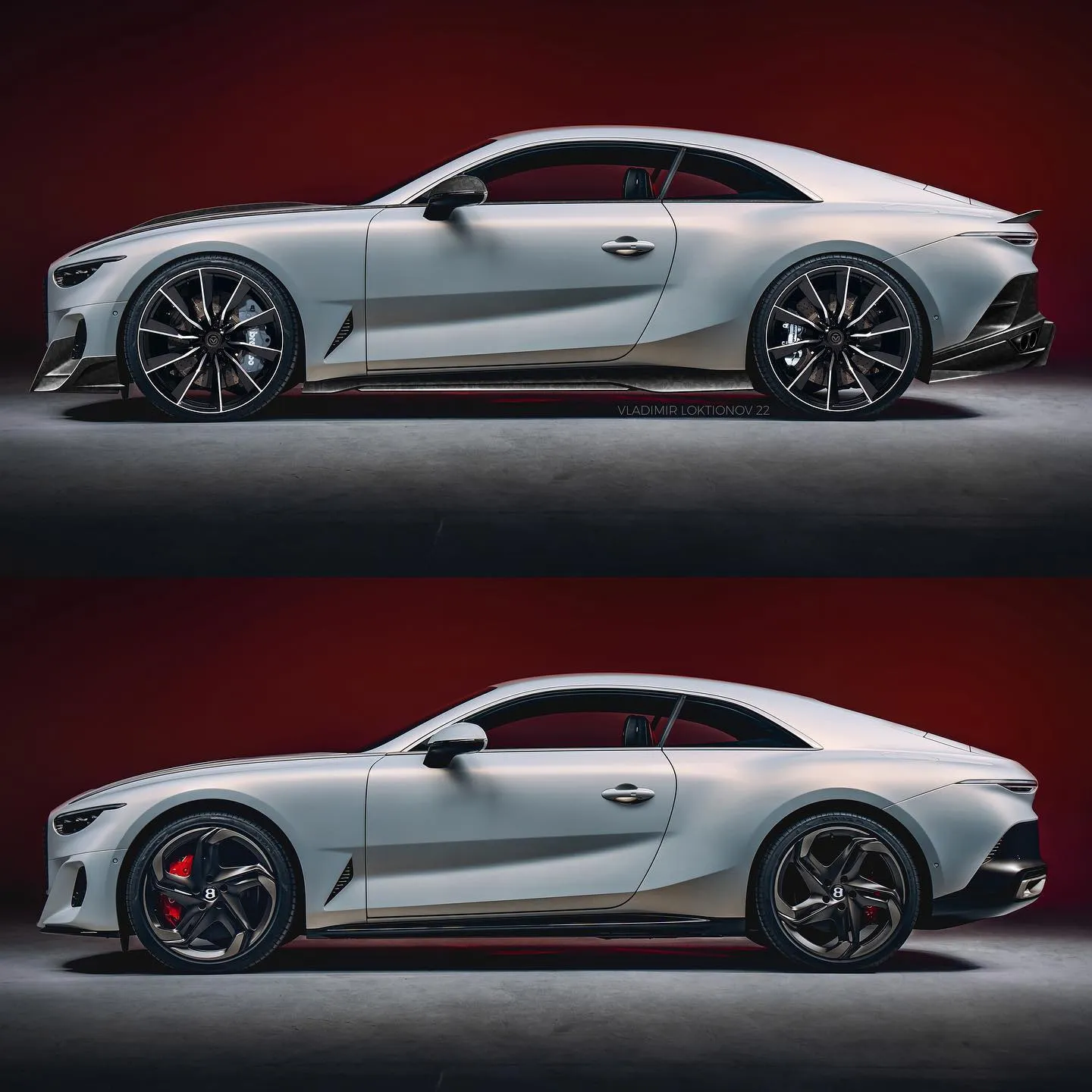 Bentley Mulliner Batur Custom Carbon Wide Body Kit by Vladimir Loktionov
