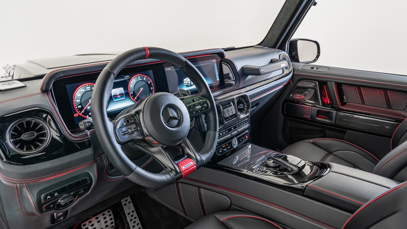 Brabus Black Ops style interior for Mercedes G-class W463A AMG G 63