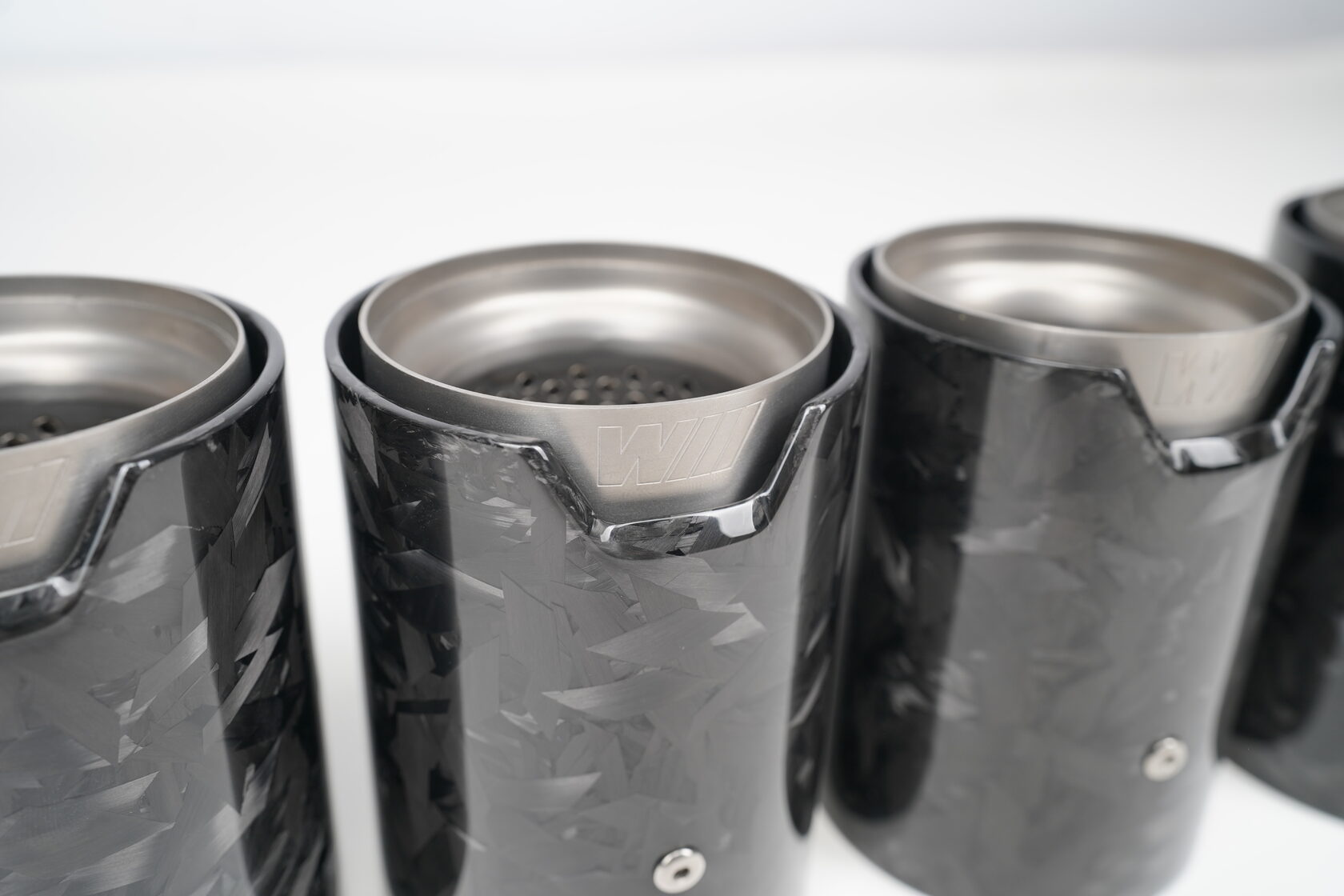 Exhaust tips M Performance Forged Carbon for BMW M3 G80