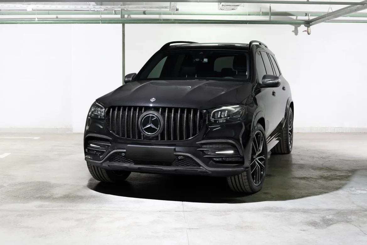 Side moldings Carbon for Mercedes-Benz GLS X167