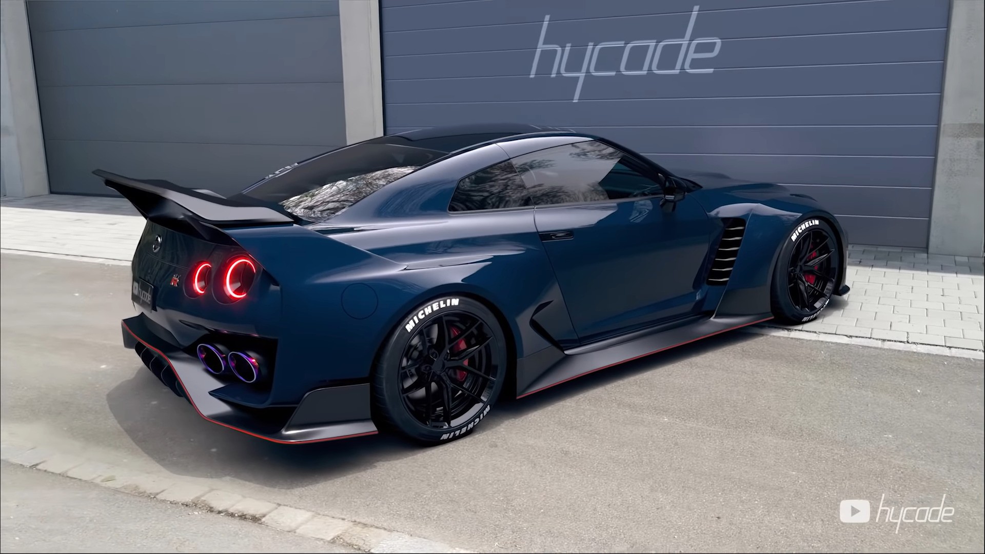 Nissan GT-R R36 2023 Custom Wide Body Kit by Hycade Buy with